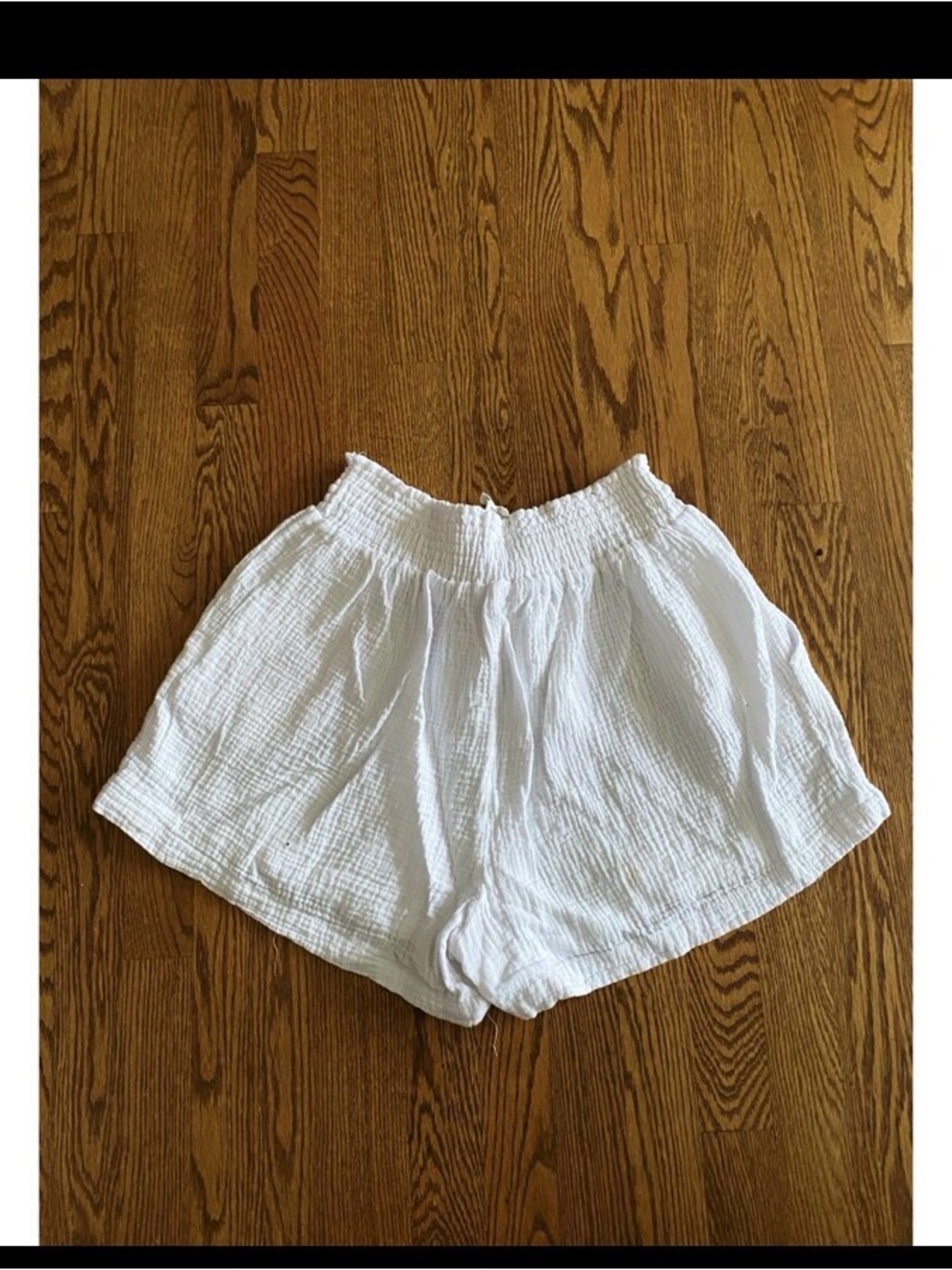 Anthropologie Joie White Textured Gauze Shorts - Picture 4 of 5